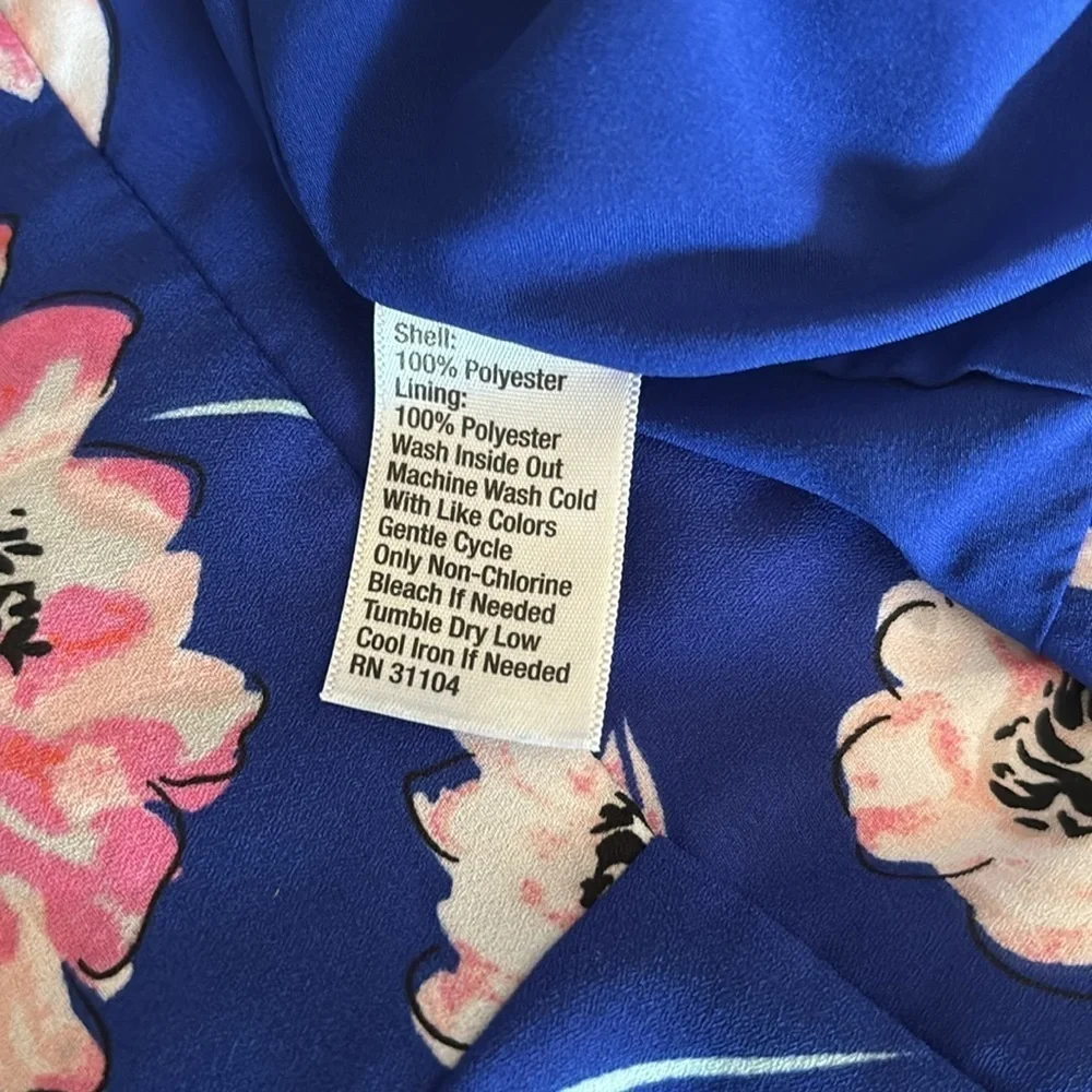 OFFERS WELCOME! Kaari Blue Floral Shorts Women’s Sz. LP Romance | Hawaiian